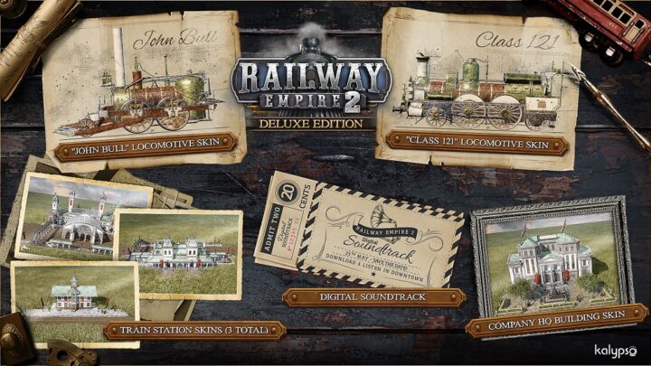 Railway Empire 2 – Deluxe Edition ya está disponible en formato físico para PlayStation 5 y Nintendo Switch