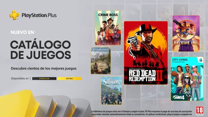 Anunciados los juegos que llegan a PlayStation Plus Extra y Premium en mayo  de 2024