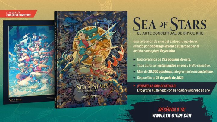 GTM presenta el libro de arte oficial de Sea of Stars
