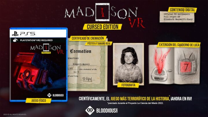 MADiSON VR ya está disponible en formato físico para PSVR2