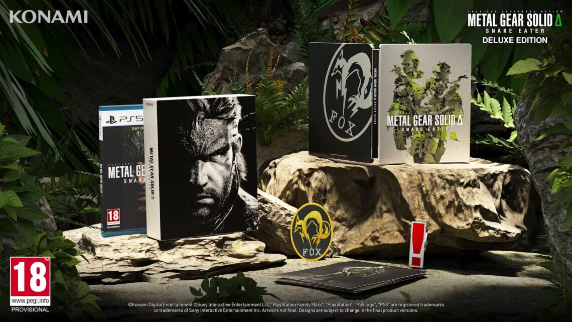Metal Gear Solid Δ: Snake Eater presenta la edición física estándar, deluxe y coleccionista